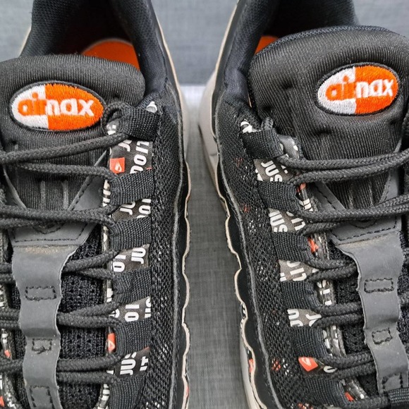 %Nike Air Max 95 SE Just Do It Sneakers 2018 Black Men’s Size 8.5 / A 36 main image 5